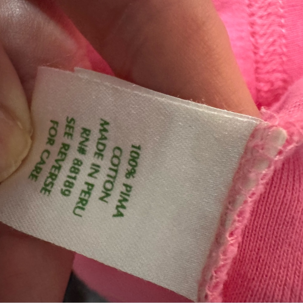 Lilly Pulitzer Pink Ruffle Tank Top - Picture 6 of 8